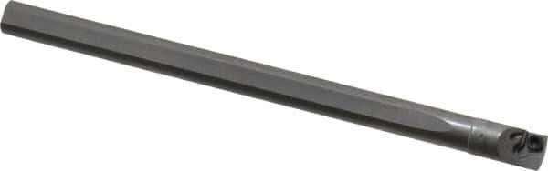 Kennametal - 7.42mm Min Bore Diam, 4" OAL, 1/4" Shank Diam, E-SCFD Indexable Boring Bar - CD.. Insert, Screw Holding Method - Eagle Tool & Supply