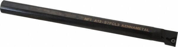 Kennametal - 23.62mm Min Bore Diam, 254mm OAL, 3/4" Shank Diam, A-STFC Indexable Boring Bar - TC.. Insert, Screw Holding Method - Eagle Tool & Supply