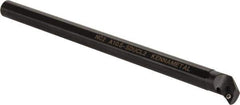 Kennametal - 21.59mm Min Bore Diam, 254mm OAL, 5/8" Shank Diam, A-SDUC Indexable Boring Bar - DC.. Insert, Screw Holding Method - Eagle Tool & Supply