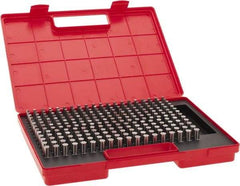 Value Collection - 250 Piece, 0.251-0.5 Inch Diameter Plug and Pin Gage Set - Minus 0.0002 Inch Tolerance, Class ZZ - Eagle Tool & Supply