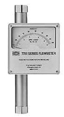 King - 2" Flange Port Stainless Steel Flowmeter - 1500 Max psi, 100 GPM, 316 Stainless Steel - Eagle Tool & Supply