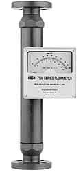 King - 2" Flange Port PVC/Hastelloy Flowmeter - 125 Max psi, 100 GPM, PVC - Eagle Tool & Supply