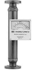 King - 2" Flange Port PVC/Hastelloy Flowmeter - 125 Max psi, 100 GPM, PVC - Eagle Tool & Supply