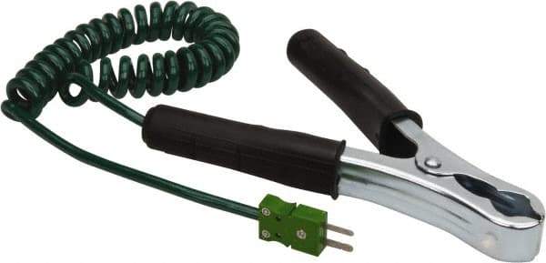 Hanna Instruments - to 390°F, Clamp, Thermocouple Probe - 8 Sec Response Time - Eagle Tool & Supply