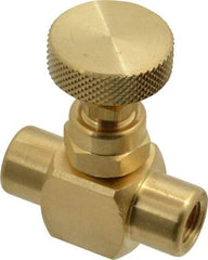 Made in USA - Needle Valve - Brass Valve - Eagle Tool & Supply