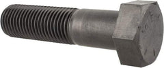 Value Collection - 1-1/2 - 6 UNC, 6" Length Under Head Hex Head Cap Screw - Partially Threaded, Grade 8 Alloy Steel, Uncoated, 2-1/4" Hex - Eagle Tool & Supply