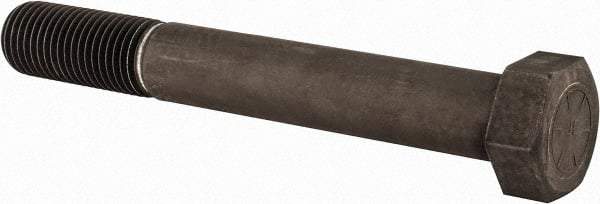Value Collection - 1-3/4 - 5 UNC, 13" Length Under Head Hex Head Cap Screw - Partially Threaded, Grade 8 Alloy Steel, Uncoated, 2-5/8" Hex - Eagle Tool & Supply