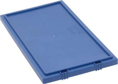 Quantum Storage - 19.5" Long x 15.5" Wide x 1" High Blue Lid - For Use with Quantum Storage Systems - SNT190, SNT195 - Eagle Tool & Supply