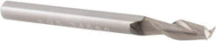 SGS - 3/16", 9/16" LOC, 3/16" Shank Diam, 2" OAL, 2 Flute, Solid Carbide Square End Mill - Single End, TiB2 Finish, Spiral Flute, 35° Helix, Centercutting, Right Hand Cut, Right Hand Flute, Series 47 - Eagle Tool & Supply