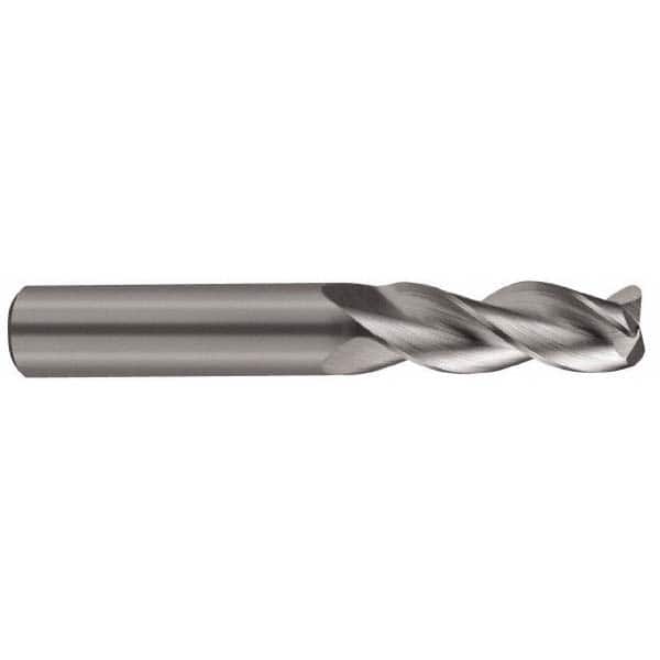 SGS - 3/4" Diam 3 Flute Solid Carbide 0.09" Corner Radius End Mill - Eagle Tool & Supply