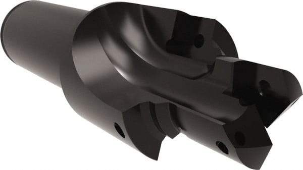 Allied Machine and Engineering - AND10050, MS 33649, SAE AS5202 Standard, 7/8-14" Thread, 10 Tube Dash Number, 60° Porting Angle, 0.896" Pilot Diam, 1" Shank Diam, Indexable Spade Blade Insert Porting Tool - 2 Porting Inserts, 4.571" Overall Length - Eagle Tool & Supply