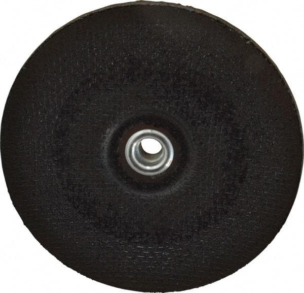 Norton - 24 Grit, 7" Wheel Diam, 1/4" Wheel Thickness, Type 28 Depressed Center Wheel - Aluminum Oxide, 8,600 Max RPM, Compatible with Angle Grinder - Eagle Tool & Supply