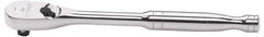 GearWrench - 3/8" Drive Pear Head Ratchet - Chrome Finish, 8.39" OAL, 60 Gear Teeth, Full Polished Handle, Flat Sealed Head - Eagle Tool & Supply