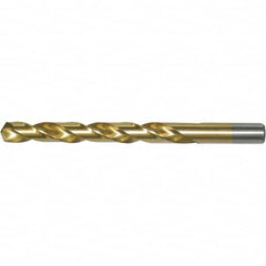 Chicago-Latrobe - 0.0135 to 0.039", 135° Point, TiN Finish, High Speed Steel Jobber Length Drill Bit Set - Eagle Tool & Supply