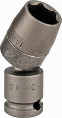 Apex - 3/8" Drive, Standard Hand Socket - 6 Points, 2-1/8" OAL, Steel - Eagle Tool & Supply