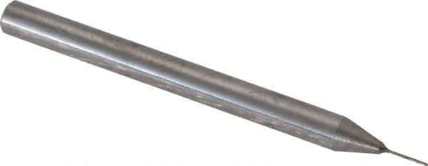 Magafor - 0.2997mm Solid Carbide 4 Flute Chucking Reamer - Spiral Flute, 0.118" Straight Shank, 3/64" Flute Length, 1-17/32" OAL - Eagle Tool & Supply