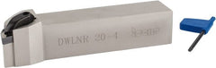 Iscar - RH DWLN Negative Rake Indexable Turning Toolholder - Eagle Tool & Supply