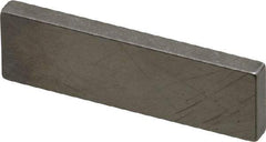 Mitutoyo - 0.106" Rectangular Steel Gage Block - Accuracy Grade 0, Includes Certificate of Inspection - Eagle Tool & Supply