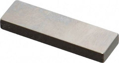 Mitutoyo - 0.133" Rectangular Steel Gage Block - Accuracy Grade 0, Includes Certificate of Inspection - Eagle Tool & Supply