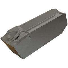 Iscar - 22JS15GIM Grade IC908, 2.2mm Cutting Width Carbide Grooving Insert - Left Hand, 0.02mm Corner Radius, TiAlN Finish - Eagle Tool & Supply