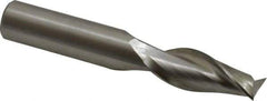 Onsrud - 1/2" Cutting Diam x 1-1/4" Length of Cut, 2 Flute, Upcut Spiral Router Bit - Uncoated, Right Hand Cut, High Speed Steel, 3-1/4" OAL x 1/2" Shank Diam, Double Edge, 19 to 32° Helix Angle - Eagle Tool & Supply