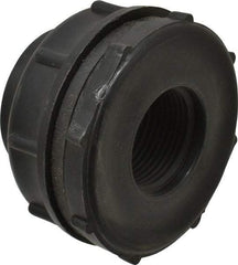 NIBCO - 1" Polypropylene Plastic Pipe Tank Adapter - Schedule 80, Tank x FPT End Connections - Eagle Tool & Supply