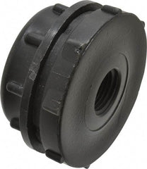 NIBCO - 1/2" Polypropylene Plastic Pipe Tank Adapter - Schedule 80, Tank x FPT End Connections - Eagle Tool & Supply