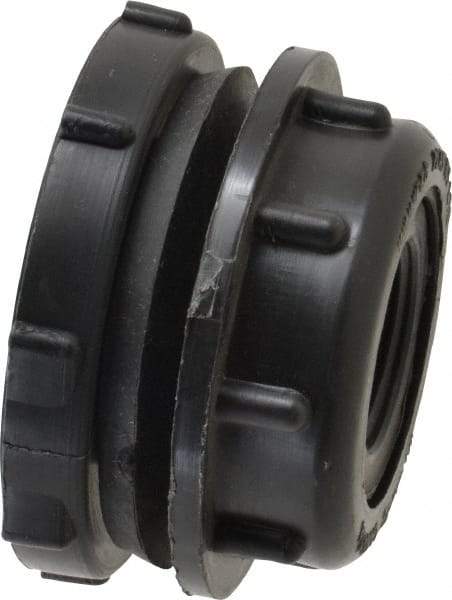 NIBCO - 3/4" Polypropylene Plastic Pipe Tank Adapter - Schedule 80, Tank x FPT End Connections - Eagle Tool & Supply