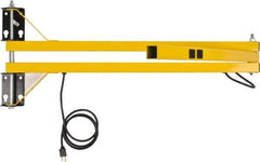 TPI - 60" Long, Steel Task & Machine Light Mounting Arm - Yellow, For Use with Dock Lights - Eagle Tool & Supply