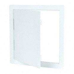 Karp - 14" Wide x 14" High, High Impact Styrene Plastic Access Door - 13-3/4" Opening Width, 13-3/4" Opening Height - Eagle Tool & Supply