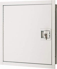 Karp - 18" Wide x 18" High, Steel Insulated Fire Rated Access Door - 16" Opening Width, 16" Opening Height - Eagle Tool & Supply