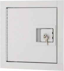 Karp - 10" Wide x 10" High, Steel Insulated Fire Rated Access Door - 8" Opening Width, 8" Opening Height - Eagle Tool & Supply