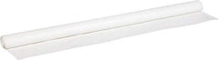 Made in USA - 24" Long, 24" Wide, 0.031" Thick, Silicone Rubber Foam Sheet - 35 to 45 Durometer, White, -20 to 500°F, 640 psi Tensile Strength, Plain Backing, Stock Length - Eagle Tool & Supply