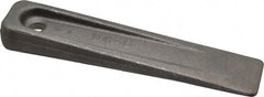 Gibraltar - 6" OAL, Carbon Steel Clamp Wedge - 1-1/4" Wide, 3/4" at Thick End, Class CA Grade - Eagle Tool & Supply