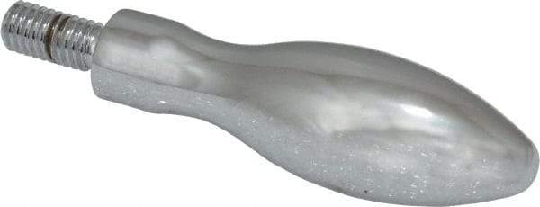 Gibraltar - M6x1 Threaded Stem, Fixed Handwheel & Machine Handle - Steel Bulb Shape Handle, Steel Stem - Eagle Tool & Supply