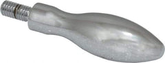 Gibraltar - M6x1 Threaded Stem, Fixed Handwheel & Machine Handle - Steel Bulb Shape Handle, Steel Stem - Eagle Tool & Supply