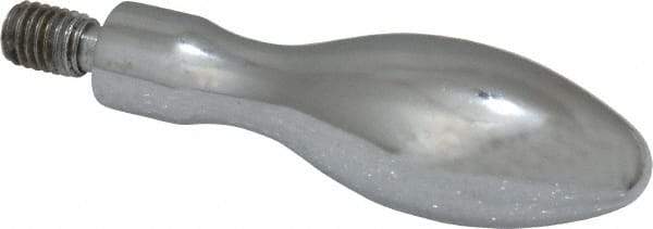 Gibraltar - M8x1.25 Threaded Stem, Fixed Handwheel & Machine Handle - Steel Bulb Shape Handle, Steel Stem - Eagle Tool & Supply