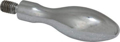 Gibraltar - M8x1.25 Threaded Stem, Fixed Handwheel & Machine Handle - Steel Bulb Shape Handle, Steel Stem - Eagle Tool & Supply