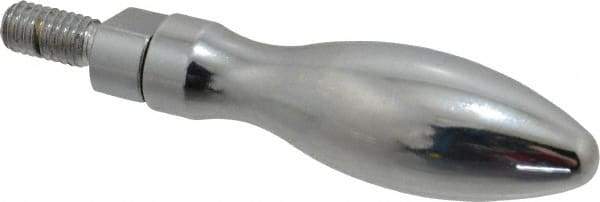 Gibraltar - M6x1 Threaded Stem, Revolving Handwheel & Machine Handle - Steel Bulb Shape Handle, Steel Stem - Eagle Tool & Supply