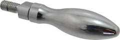 Gibraltar - M6x1 Threaded Stem, Revolving Handwheel & Machine Handle - Steel Bulb Shape Handle, Steel Stem - Eagle Tool & Supply