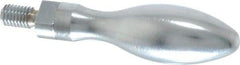 Gibraltar - M8x1.25 Threaded Stem, Revolving Handwheel & Machine Handle - Steel Bulb Shape Handle, Steel Stem - Eagle Tool & Supply