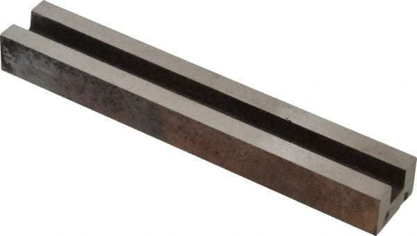 Eclipse - 3/8" Channel Width, 6" Long, 18 kg Max Pull Force, Rectangle Alnico Channel Magnet - 1" Overall Width, 550°C Max Operating Temp, 5/8" High, Grade 5 Alnico - Eagle Tool & Supply