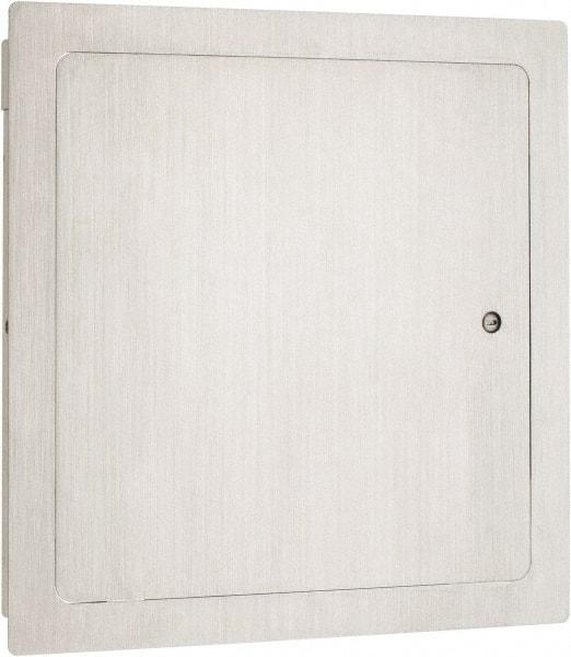 Karp - 13-1/2" Wide x 13-1/2" High, Stainless Steel Universal Access Door - 12" Opening Width, 12" Opening Height - Eagle Tool & Supply
