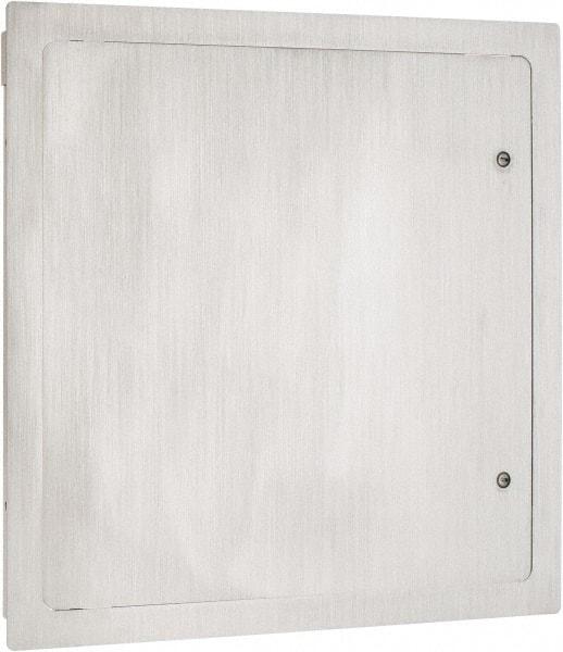 Karp - 17-1/2" Wide x 17-1/2" High, Stainless Steel Universal Access Door - 16" Opening Width, 16" Opening Height - Eagle Tool & Supply