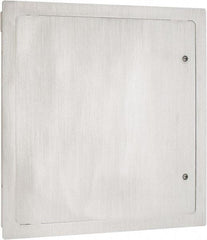 Karp - 17-1/2" Wide x 17-1/2" High, Stainless Steel Universal Access Door - 16" Opening Width, 16" Opening Height - Eagle Tool & Supply