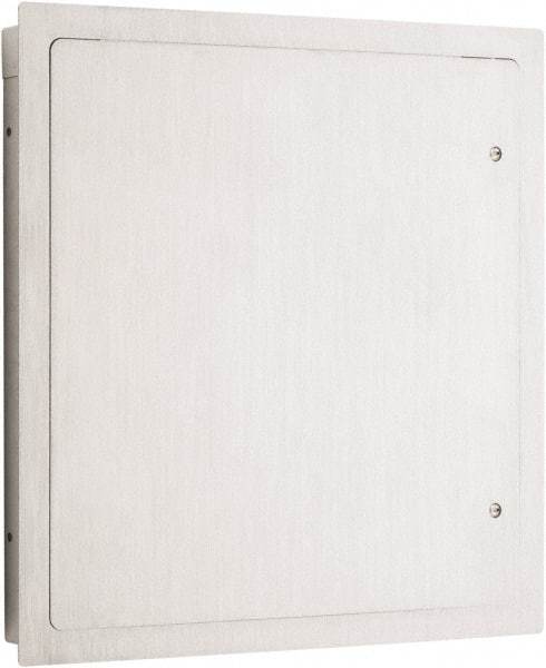 Karp - 19-1/2" Wide x 19-1/2" High, Stainless Steel Universal Access Door - 18" Opening Width, 18" Opening Height - Eagle Tool & Supply