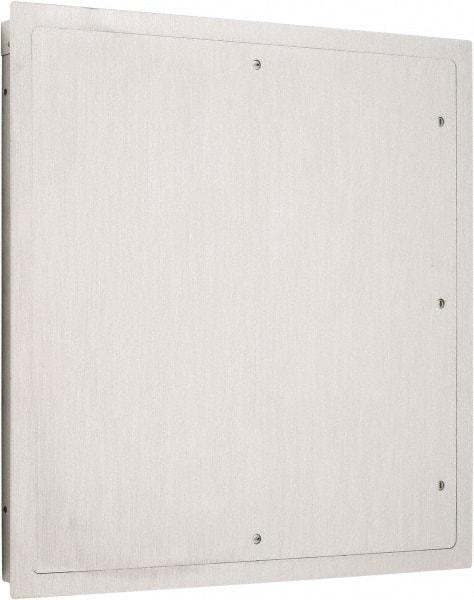 Karp - 25-1/2" Wide x 25-1/2" High, Stainless Steel Universal Access Door - 24" Opening Width, 24" Opening Height - Eagle Tool & Supply