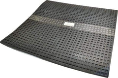 Mason Ind. - 18" Long x 18" Wide x 5/16" Thick, Nitrile, Machinery Leveling Pad & Mat - Blue - Eagle Tool & Supply