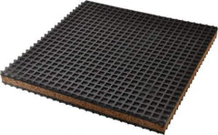 Mason Ind. - 12" Long x 12" Wide x 1" Thick, Neoprene ans Cork, Machinery Leveling Pad & Mat - Eagle Tool & Supply