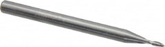 Magafor - 1.2mm Body Diam, 90°, 1-1/2" OAL, Solid Carbide Spotting Drill - Eagle Tool & Supply